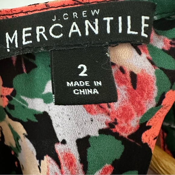 J Crew Mercantile Pink and Black Sheath Mini Dress for Wedding Guest - Picture 3 of 4